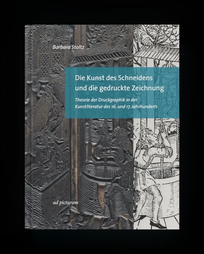Buchcover Die Kunst des Schneidens und die gedruckte Zeichnung