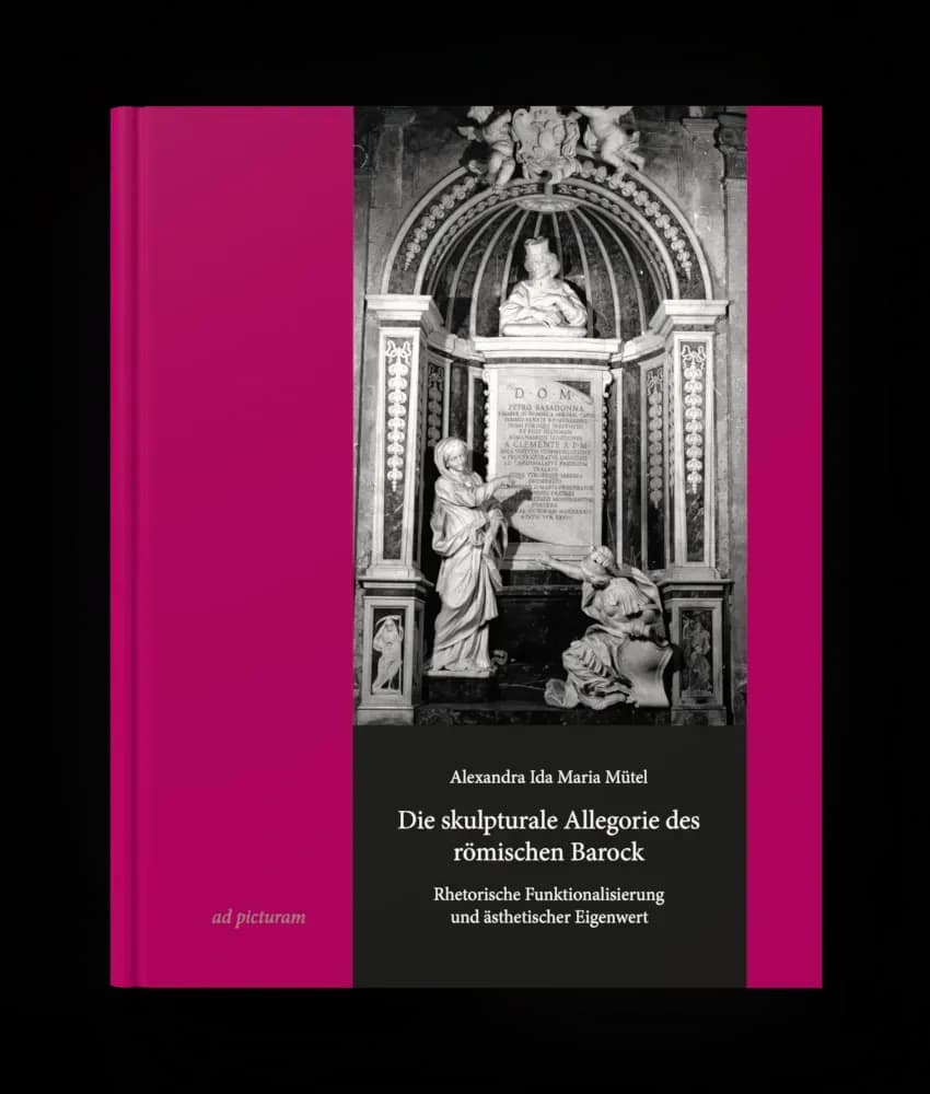 Buchcover Die skulpturale Allegorie des römischen Barock